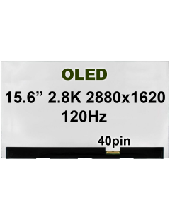 15.6" 2.8K Laptop OLED 2880x1620 40pin BRHS 120hz Nano Edge No Tabs Matte [SCR9101B]