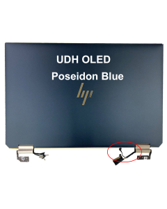 15.6" Touch Screen Assembly OLED UHD 3840x2160 Poseidon Blue For HP Spectre X360 15-EB
