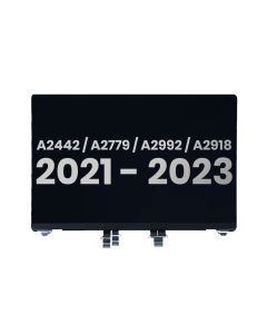 Screen Assembly For - MacBook Pro 14" (A2442 | 2021) (A2779 | 2023) (A2292 | 2023) (A2918 | 2023) Space Grey