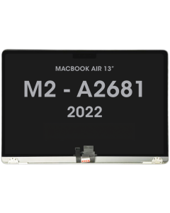 Screen Assembly For - MacBook Air 13" (A2681) 2022 M2 Silver
