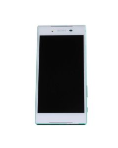 Sony Xperia Z5 E6653 Compatible Dual Sim LCD Assembly with Frame White (Service Centre Part)