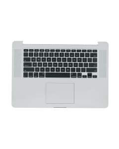 Top Cover Keyboard Assembly - Macbook Pro 15" (A1398) Late 2013 - Mid 2014 Silver