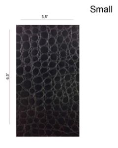 Texture Film: Black Alligator, Small