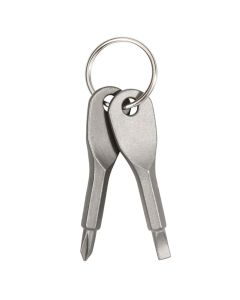 Phillips & Flat head Screwdriver Keychain