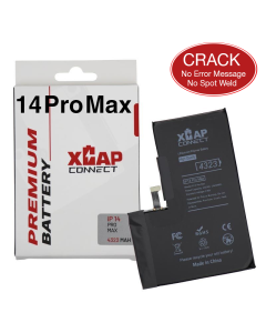 XCAP Connect Battery - Cell w / Built-In Flex for iPhone 14 Pro Max (BMS) - (No Spot Weld Required)