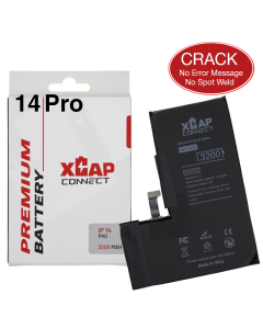 XCAP Connect Battery - Cell w / Built-In Flex for iPhone 14 Pro (BMS) - (No Spot Weld Required)