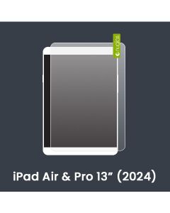 Nuglas Premium iPad Pro 13 (7th Gen 2024) & iPad Air 13 (2024 / 2025) Tempered Glass Screen Protector [No Packaging]