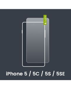 Nuglas Premium iPhone 5/5C/5S/5SE Tempered Glass Screen Protector [No Packaging] 