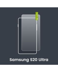 Nuglas Premium Samsung S20 Ultra Tempered Glass Screen Protectors [No Packaging]