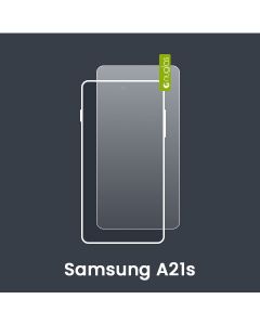Nuglas Premium Samsung A21s Tempered Glass Screen Protectors [No Packaging]