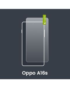 Nuglas Premium Oppo A16s Tempered Glass Screen Protector [No Packaging]