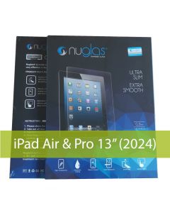 Nuglas Premium iPad Pro 13 (7th Gen 2024) & Air 13 (2024 / 2025) Tempered Glass Screen Protector