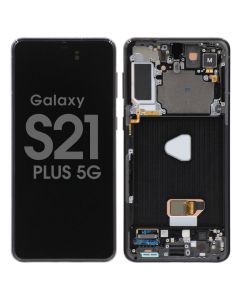 Samsung S21 Plus Screen Assembly Phantom Black (Service Centre Part)