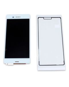 Sony Xperia Z3 D6653 Compatible LCD And Touch Screen Assembly White Aftermarket High Quality