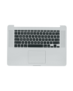 Top Cover Keyboard Assembly - Macbook Pro 15" (A1398) Late 2013 - Mid 2014 Silver